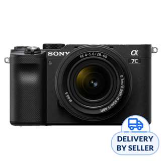 Sony ILCE-7CL/ A7CL Full-Frame Camera + 28-60mm Zoom, Black