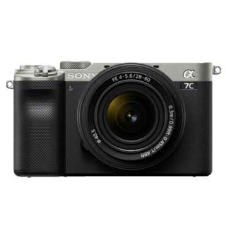 Sony ILCE-7CL/ A7CL Full-Frame Camera + 28-60mm Zoom, Silver