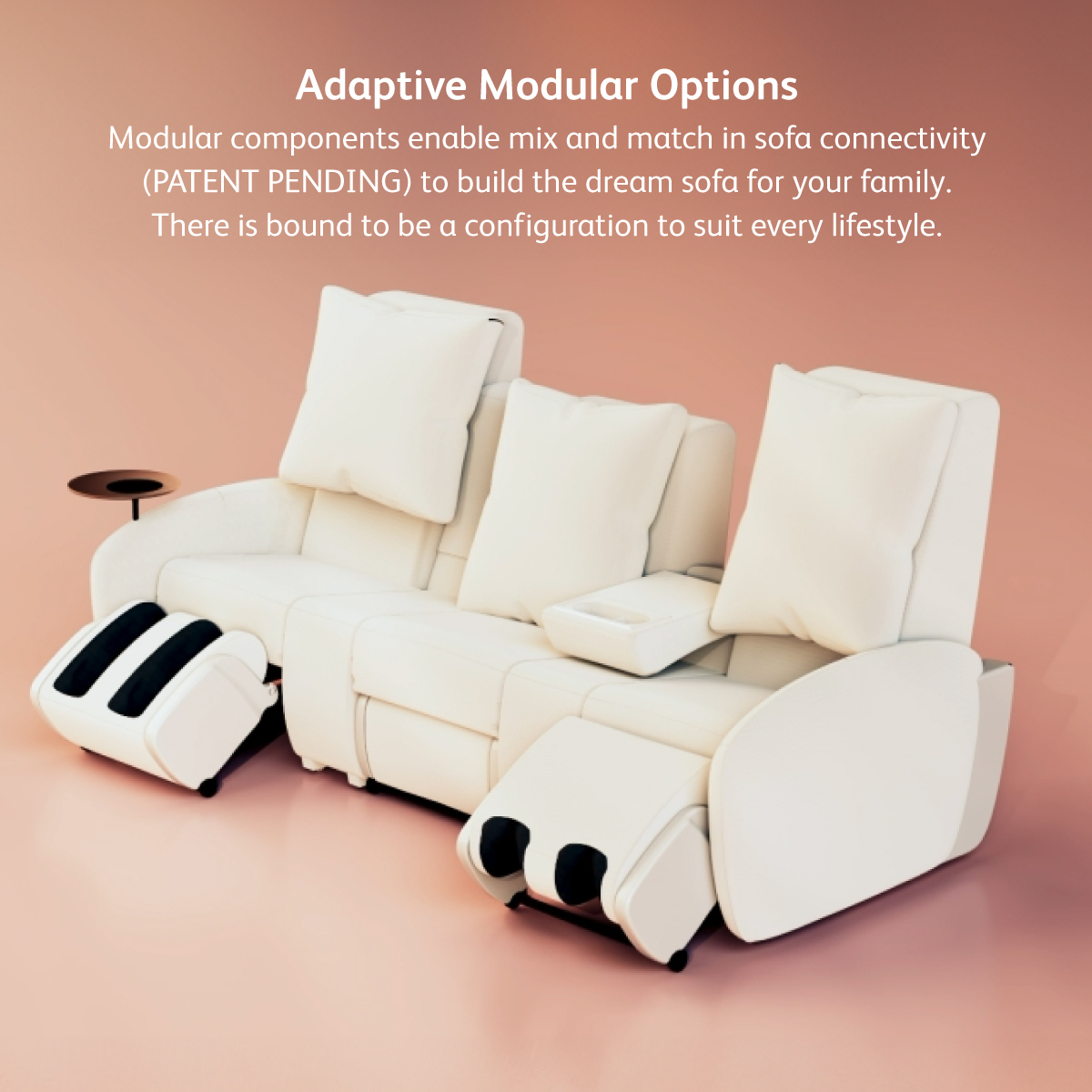 OSIM uDiva SOFA (Cream White) Seater (1 Massage Seat