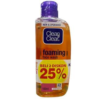 Johnson C&C  Foaming Facial Wash Twin pack