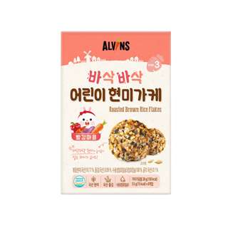 Roasted Brown Rice Flakes - Red