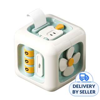 Lucky Baby Montessori Learning Toys Busy Cube - Green