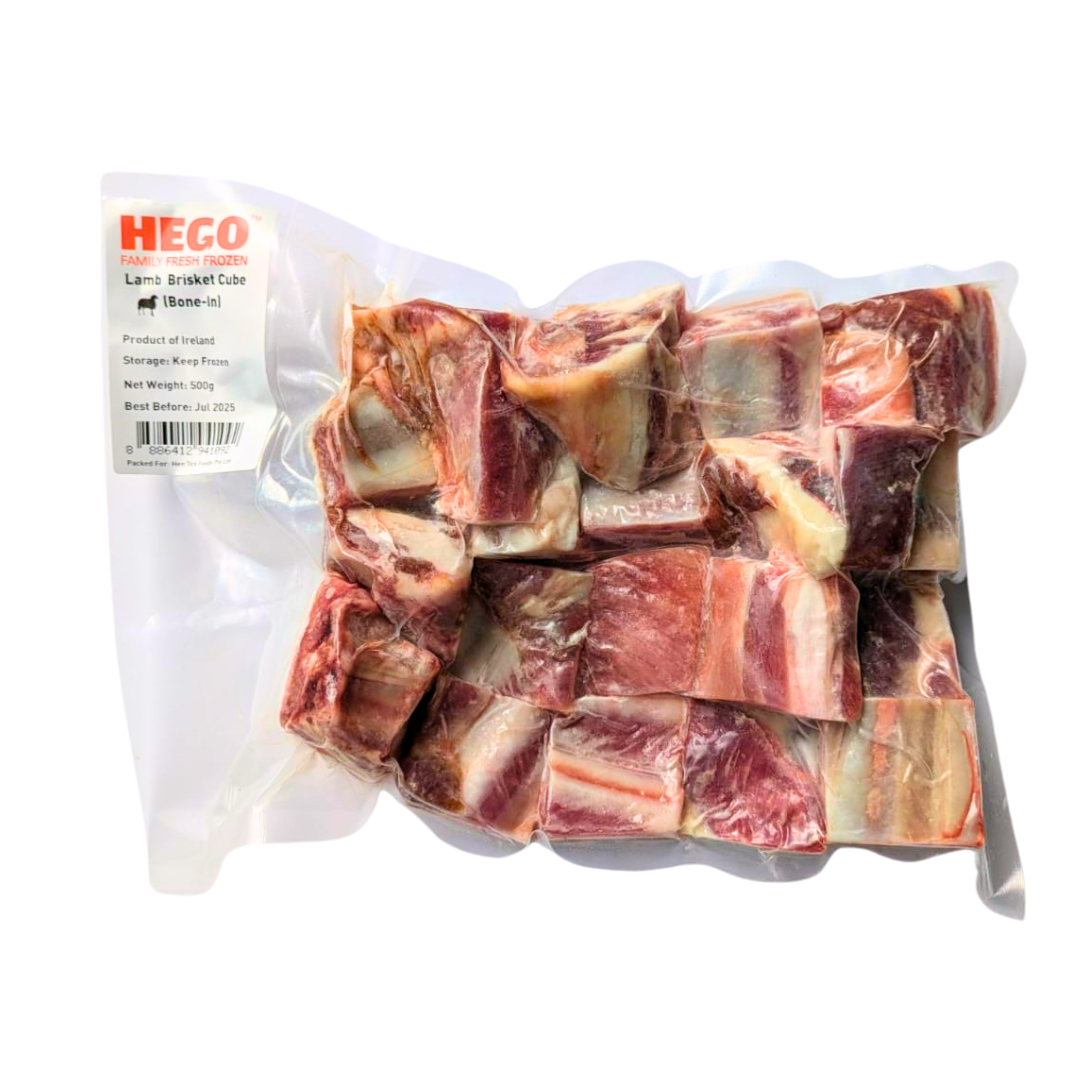 Hego Lamb Brisket Cube (Bone-in)