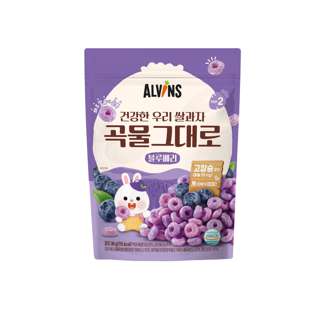 Alvins Rice Ring Crunchies - Blueberry