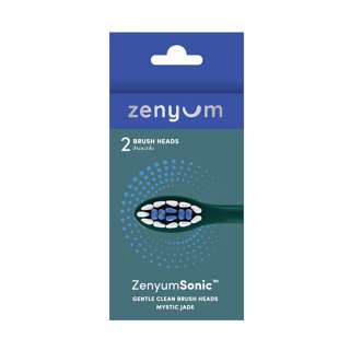 ZenyumSonic Gentle Clean Brush Head - Mystic Jade
