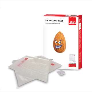 Solis Vacuum Zipper Bags 26 x 35cm