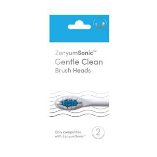 ZenyumSonic Gentle Clean Brush Head Refills - White