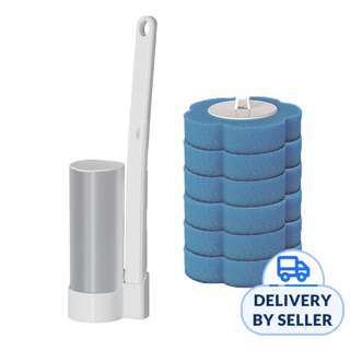 Gladleigh Disposable Toilet Brush Head set-Ocean Scents
