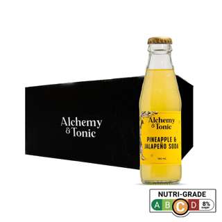 Alchemy & Tonic Pineapple & Jalapeno Soda (CTN)