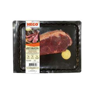 Hego NZ Grass Fed Beef Striploin with Garlic Herb Butter