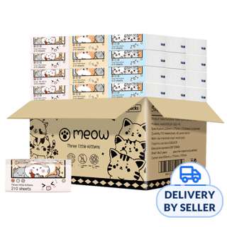 Gladleigh Meow 3ply Facial Tissue Paper Gladleigh Meow 3ply Facial Tissue Paper