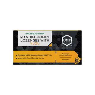 Nature's Nutrition Manuka Lozenges (UMF 10+) with Yuzu