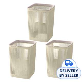 HOUZE - NORD Open Top Square Waste Basket - Set of 3