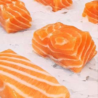 Port65 Salmon Cubes (Baby-Friendly) - Frozen