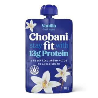 Chobani Fit Pouch Greek Yoghurt - Vanilla