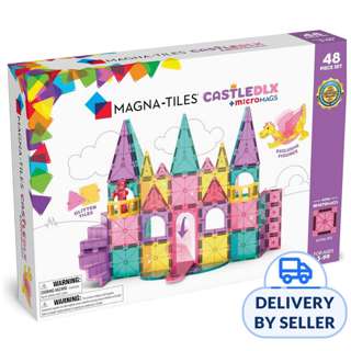 MAGNA-TILES Castle DLX 48 Piece Magnetic Building Set MAGNA-TILES Castle DLX 48 Piece Magnetic Building Set