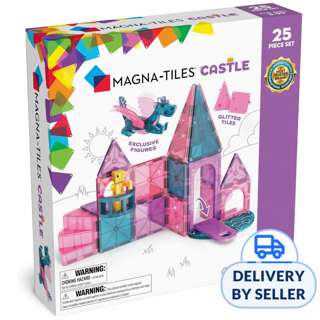 MAGNA-TILES Castle 25 Piece Magnetic Building Set