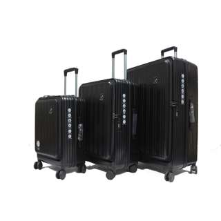20/24/29" Water Polo ABS Expandable Antitheft Luggage - Black