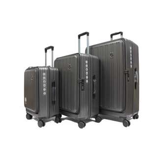 20/24/29" Water Polo ABS Expandable Antitheft Luggage - Grey