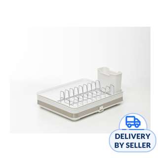 Table Matters DishDolly Extendable Dish Drainer Rack - White