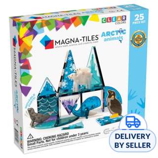 Magna Tiles Arctic Animals 25 Piece Building Set