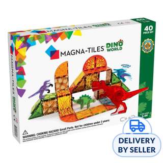 Magna Tiles Dino World 40 Piece Building Set