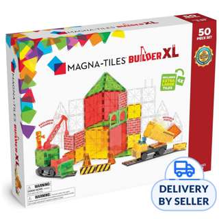 Magna-Tiles Builder XL 50 Piece Magnetic Building Set Magna-Tiles Builder XL 50 Piece Magnetic Building Set