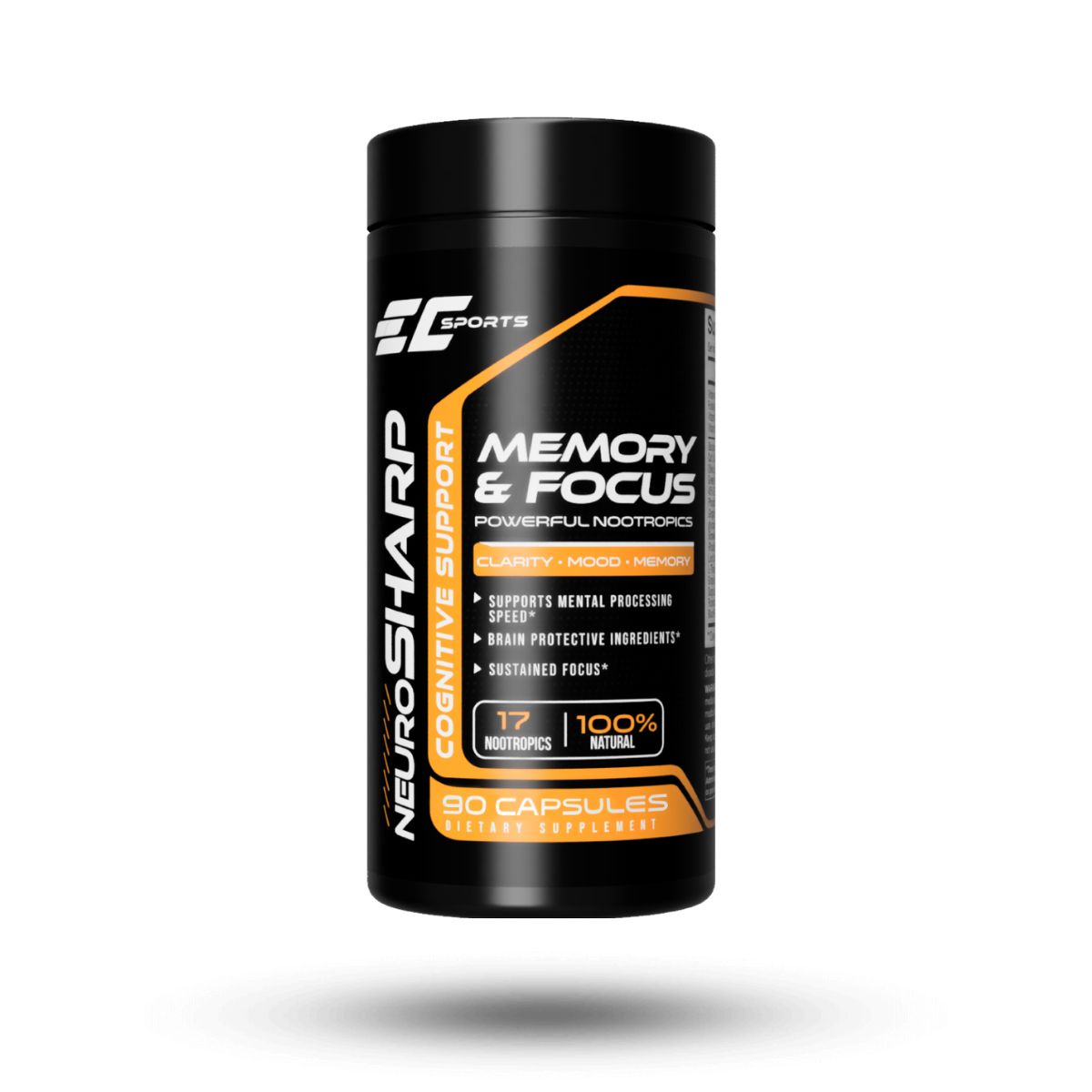 EC Sports Neurosharp Cognitive Function Brain Supplement