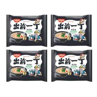 Nissin Black Garlic Oil Tonkotsu Instant Noodle (Bundle of 4)