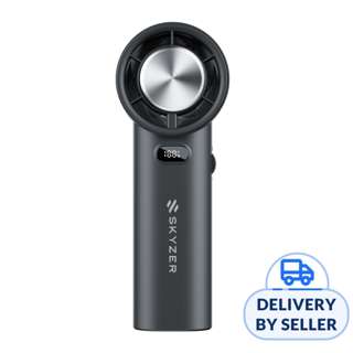 Skyzer 6400MAH Portable Fan - Space Grey