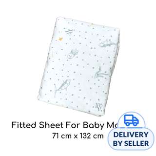 Cheeky Bon Bon Fitted Sheet For Baby Mattress (Under The Sea)