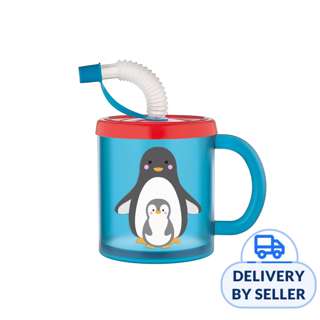 Renga Rubby Tumbler With Straw - 210ML (Blue)