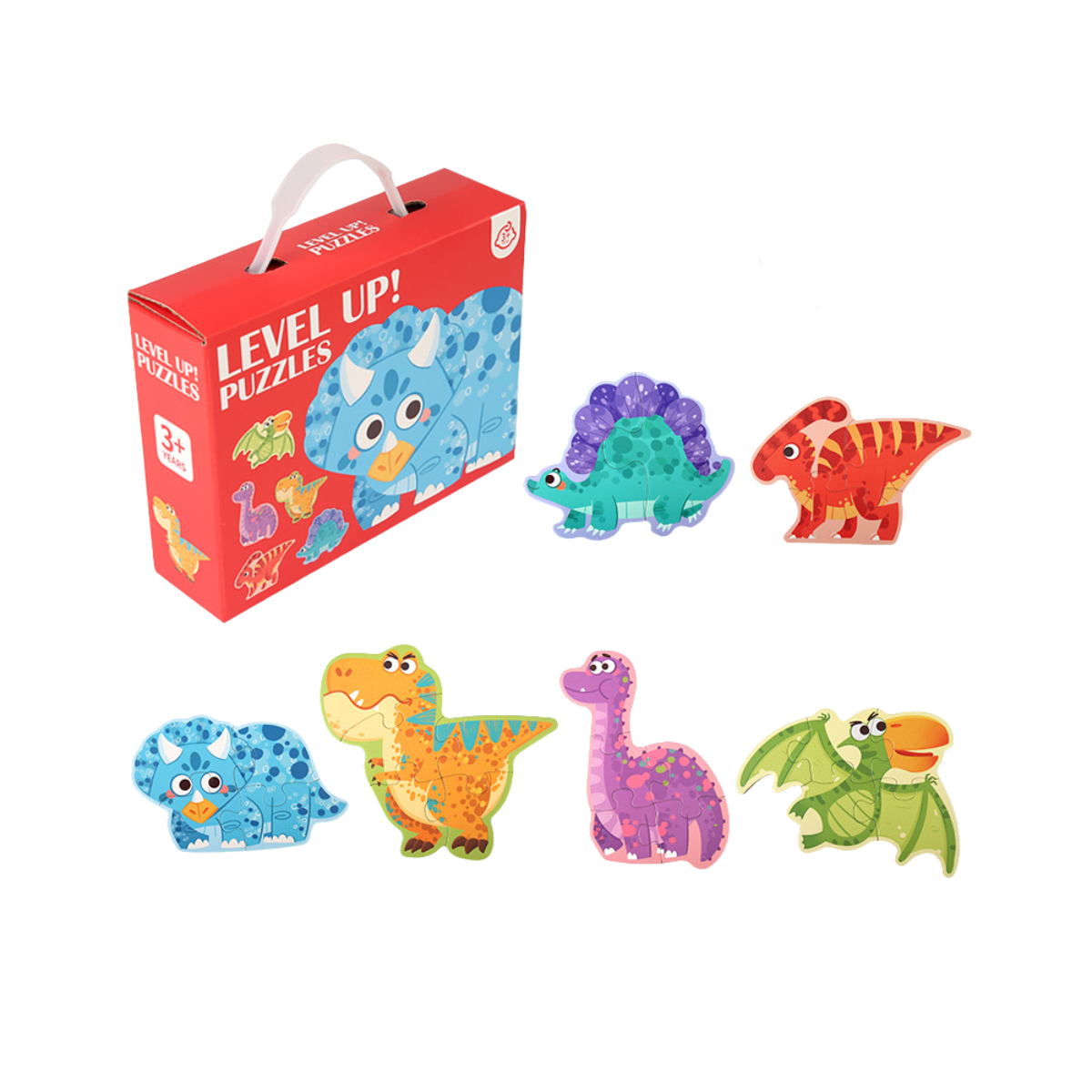 Puzzle Set for Kids - Dinosaurs