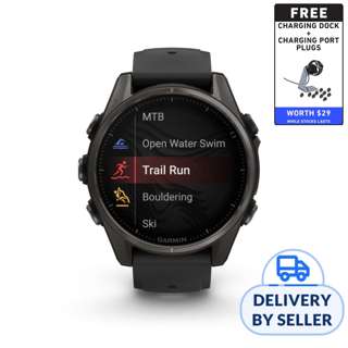 Garmin Fenix 8 Smartwatch with AMOLED Display - 43mm