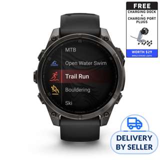 Garmin Fenix 8 Solar AMOLED Smartwatch - 47mm