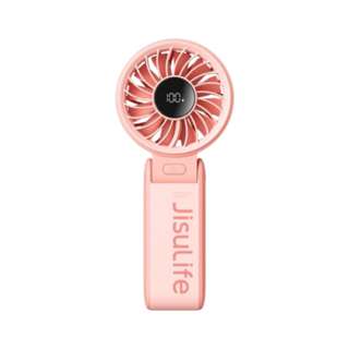 JisuLife Handheld Fan Life7 - Pink (3600mAh)