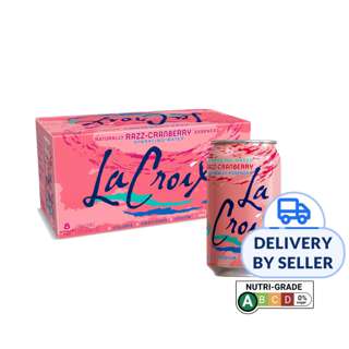 LaCroix Naturally Essenced Sparkling Water - Razz-Cranberry