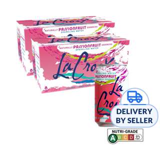 LaCroix Naturally Essenced Sparkling Water - Passionfruit