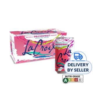 LaCroix Naturally Essenced Sparkling Water - Passionfruit