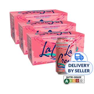 LaCroix Naturally Essenced Sparkling Water - Razz-Cranberry