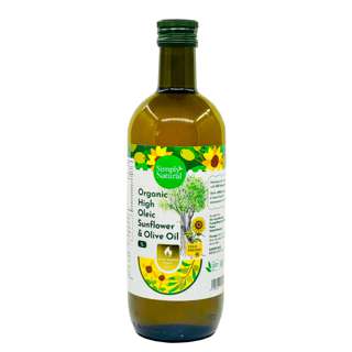 Simply Natural Cold Pressed Organic HO Sunflower & Olive Oil
