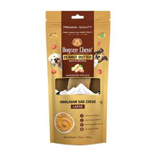 Dogsee Chew Himalayan Yak Cheese Chews - PB (Large)