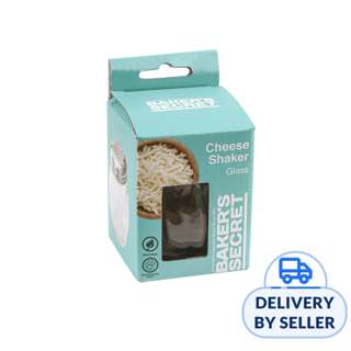 Table Matters Baker's Secret 3.3 inch Glass Cheese Shaker