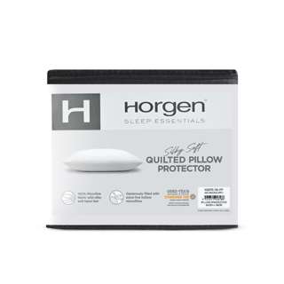 Horgen Quilted Pillow Protector with Zipper