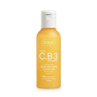 Ziaja Vitamin C.B3 Niacinamide Glow Face Toner