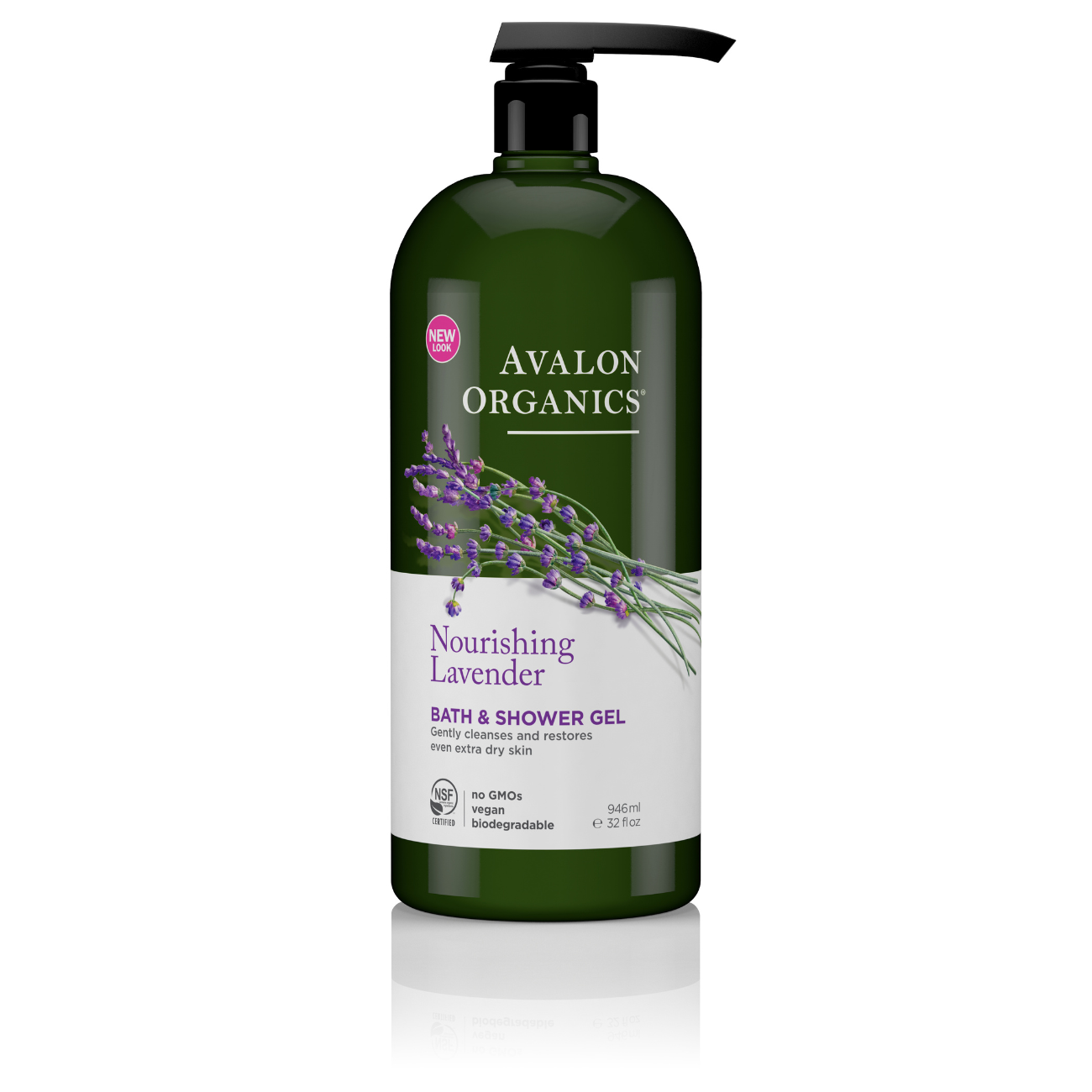 Avalon Organics Lavender Bath And Shower Gel