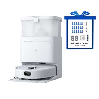 Ecovacs Deebot N30 Pro Omni Robot Vacuum - White