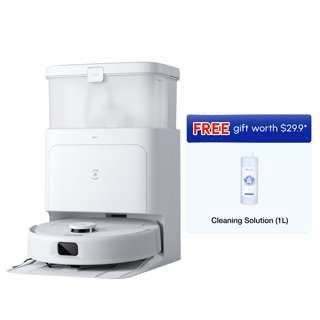 Ecovacs Deebot N30 Pro Omni Robot Vacuum - White