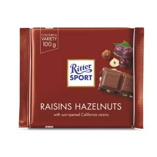 Ritter Sports - Raisins & Hazelnut