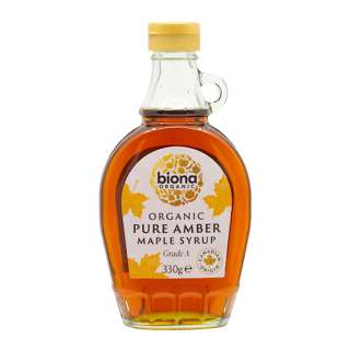 Biona Organic Pure Maple Syrup Amber Grade A Biona Organic Pure Maple Syrup Amber Grade A